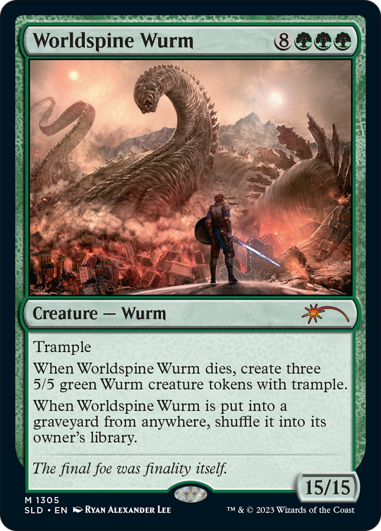 Worldspine Wurm [Secret Lair Drop Series] | The Clever Kobold