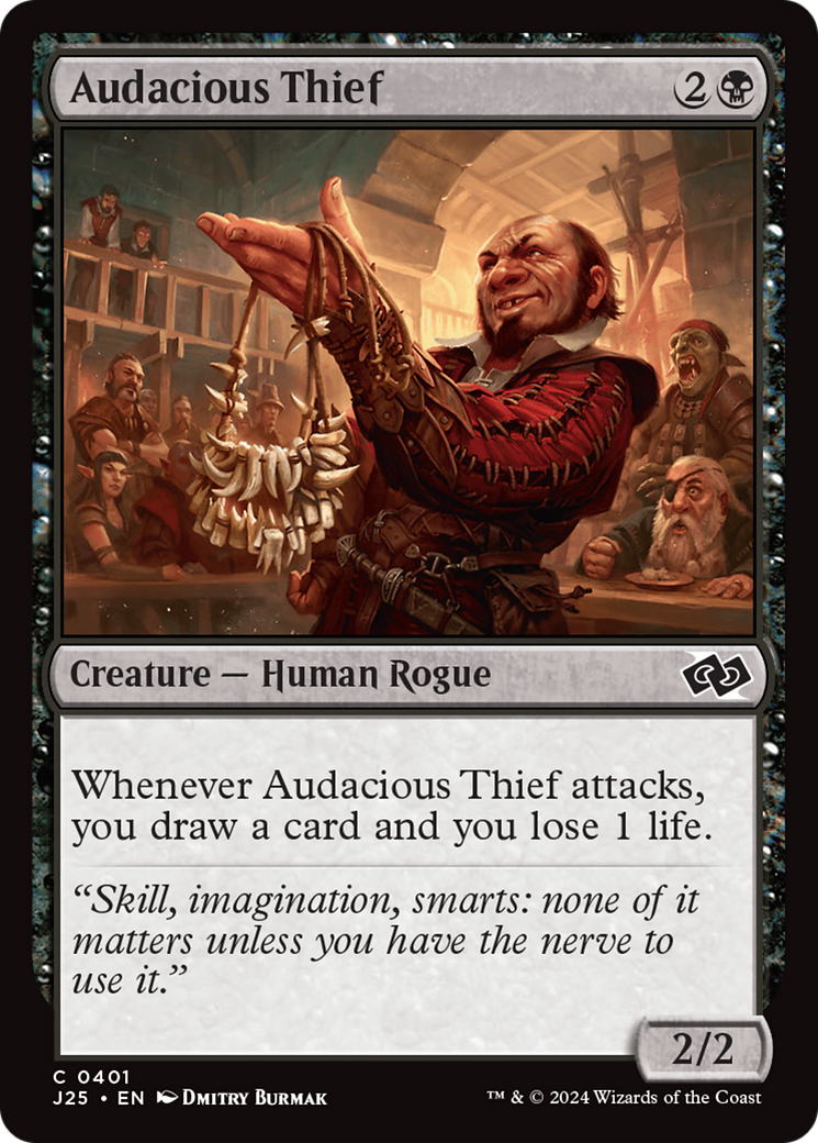 Audacious Thief [Foundations Jumpstart] | The Clever Kobold