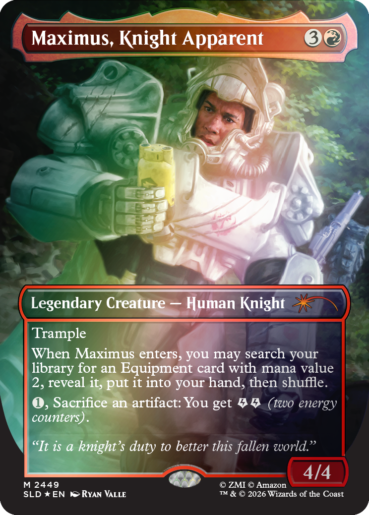 Secret Lair x Fallout: Beyond Vault 33 Foil Edition