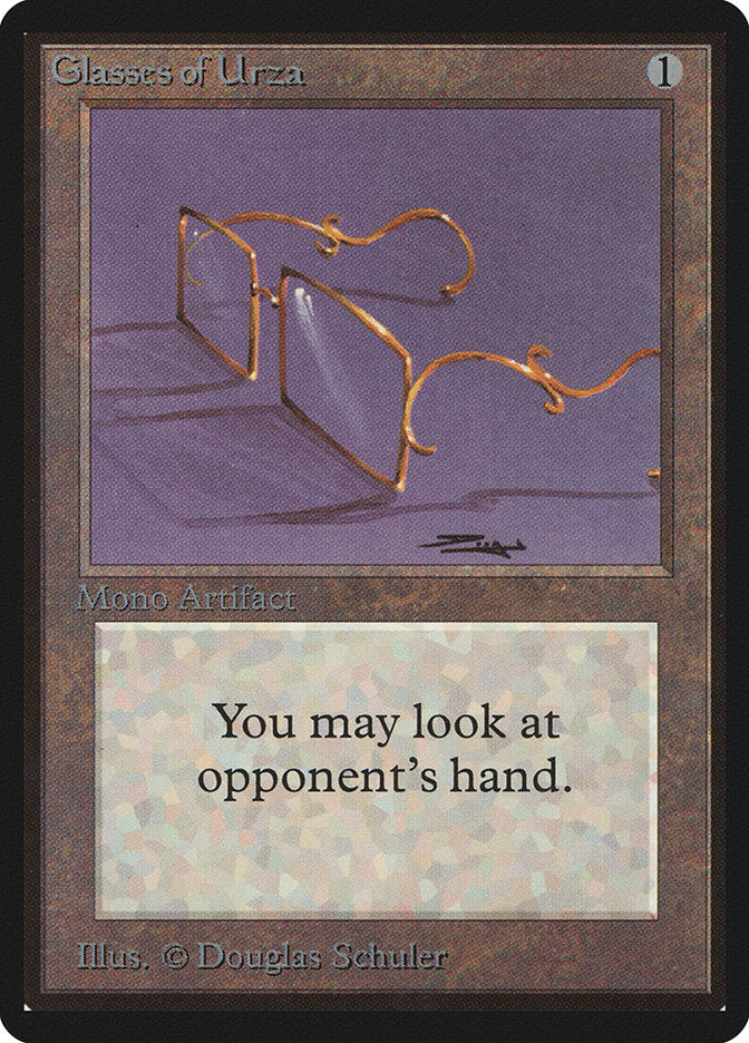 Glasses of Urza [Beta Edition] | The Clever Kobold