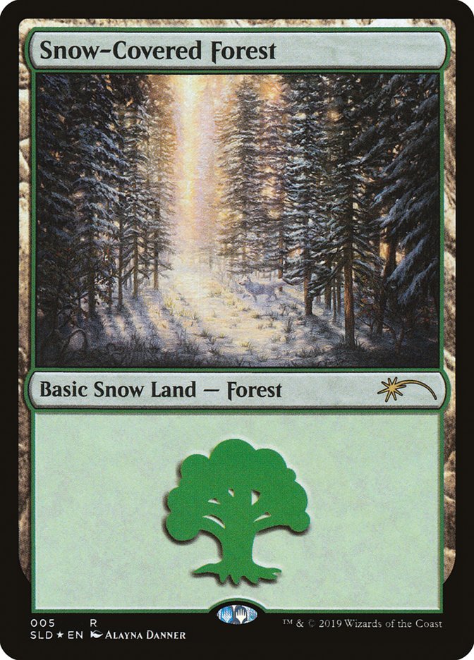 Snow-Covered Forest (005) [Secret Lair Drop Series] | The Clever Kobold