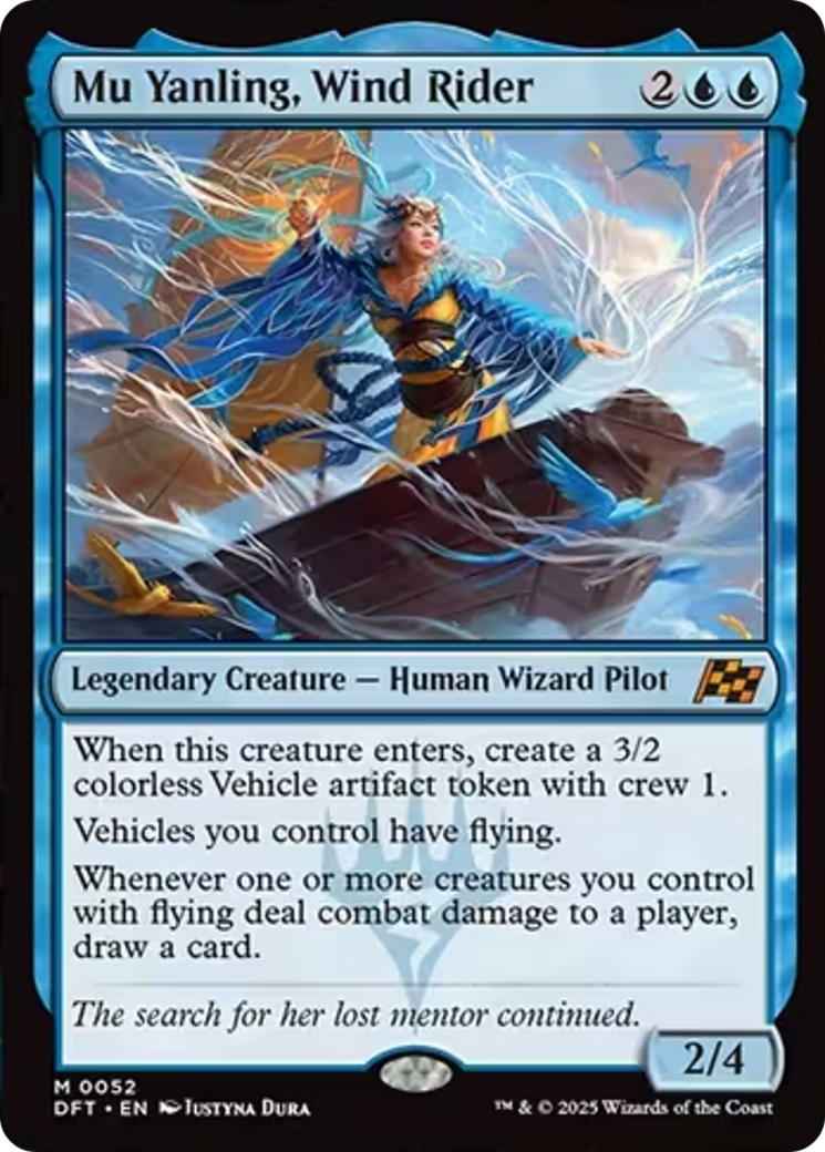 Mu Yanling, Wind Rider [Aetherdrift] | The Clever Kobold