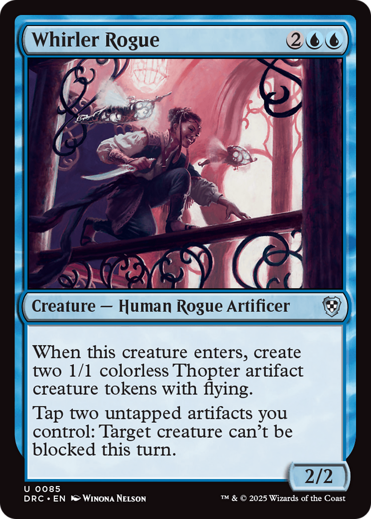 Whirler Rogue [Aetherdrift Commander] | The Clever Kobold