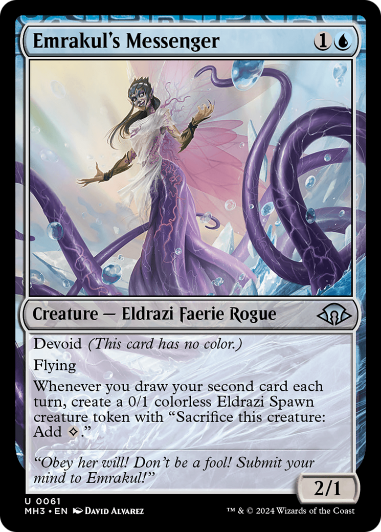 Emrakul's Messenger [Modern Horizons 3] | The Clever Kobold