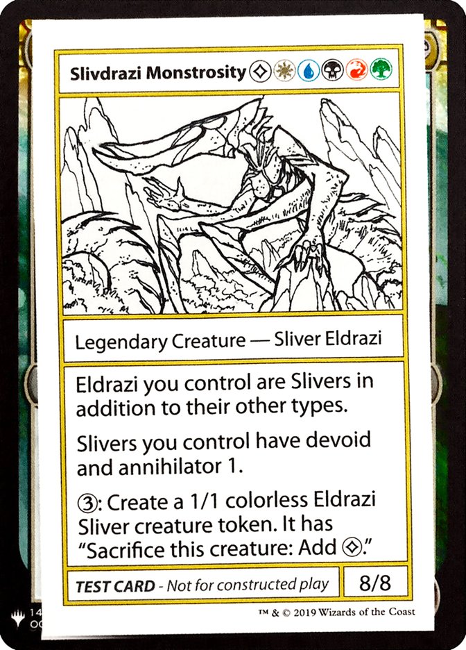 Slivdrazi Monstrosity [Mystery Booster Playtest Cards] | The Clever Kobold