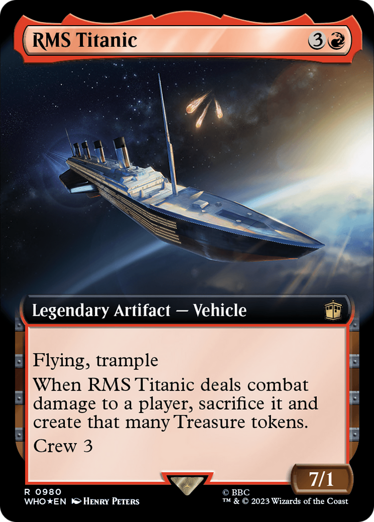 RMS Titanic (Extended Art) (Surge Foil) [Doctor Who] | The Clever Kobold