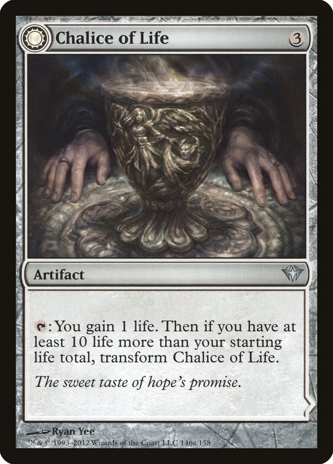 Chalice of Life // Chalice of Death [Dark Ascension] | The Clever Kobold