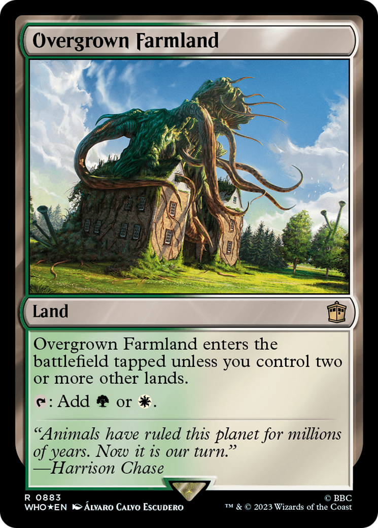 Overgrown Farmland (Surge Foil) [Doctor Who] | The Clever Kobold