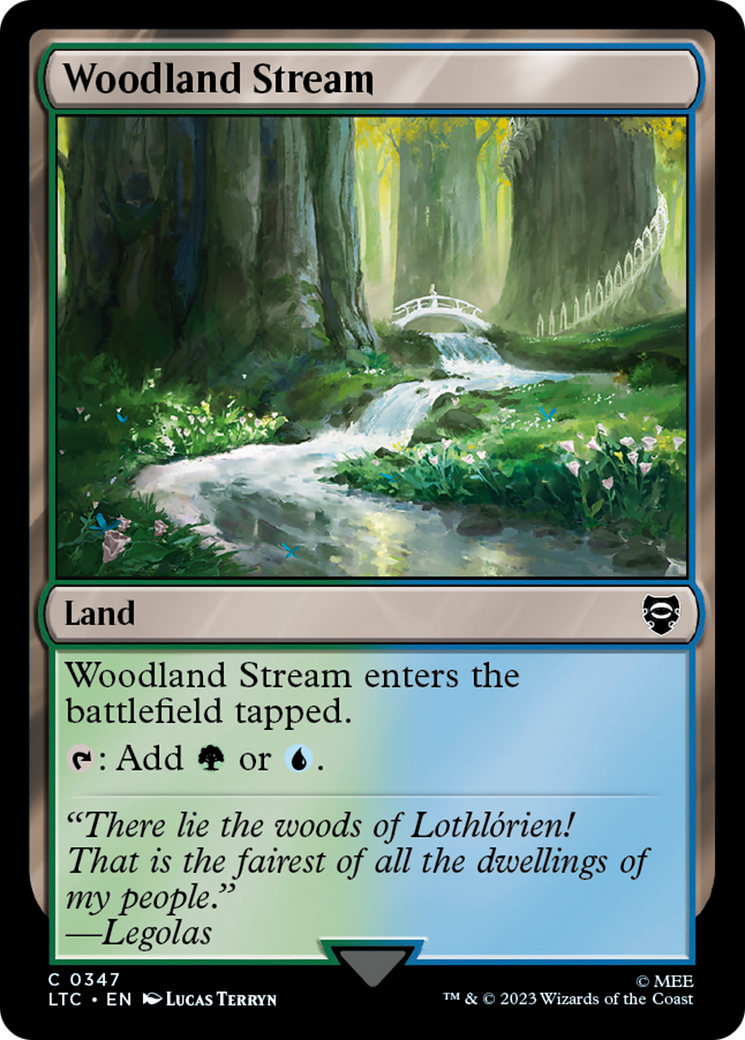 Woodland Stream [The Lord of the Rings: Tales of Middle-Earth Commander] | The Clever Kobold