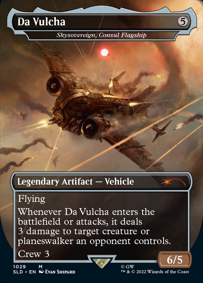 Da Vulcha - Skysovereign, Consul Flagship (Borderless) [Secret Lair Drop Series] | The Clever Kobold