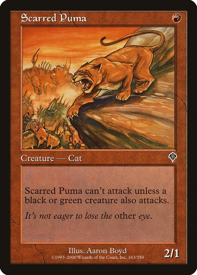 Scarred Puma [INV - 163]