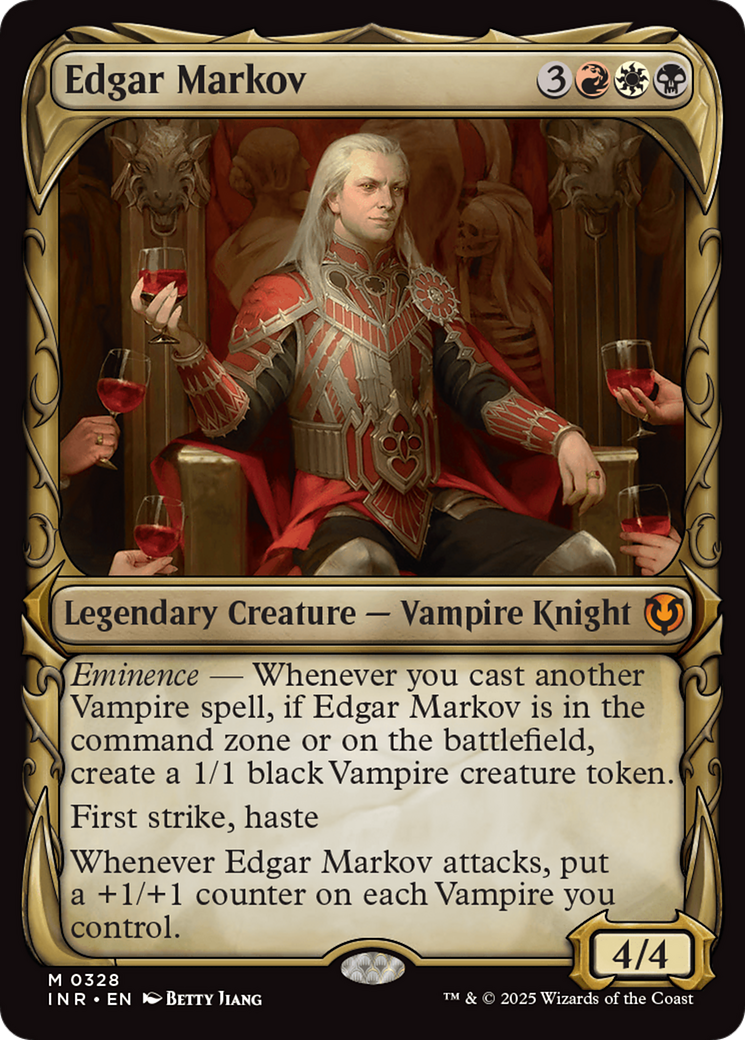 Edgar Markov (Showcase) [Innistrad Remastered] | The Clever Kobold