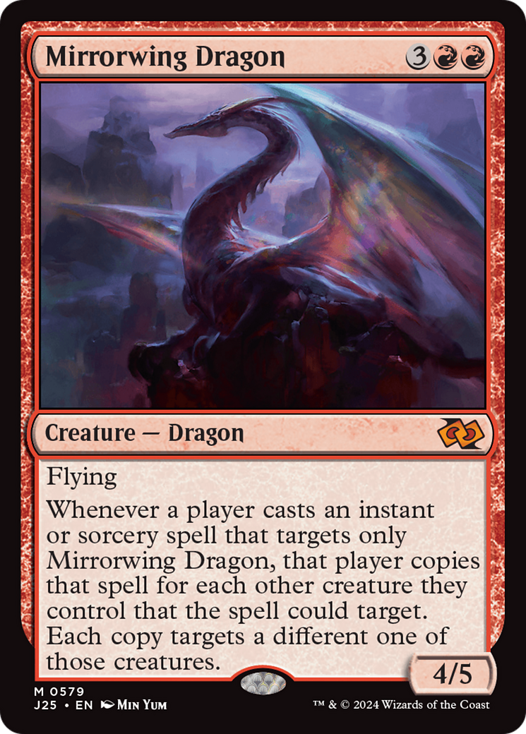 Mirrorwing Dragon [Foundations Jumpstart] | The Clever Kobold