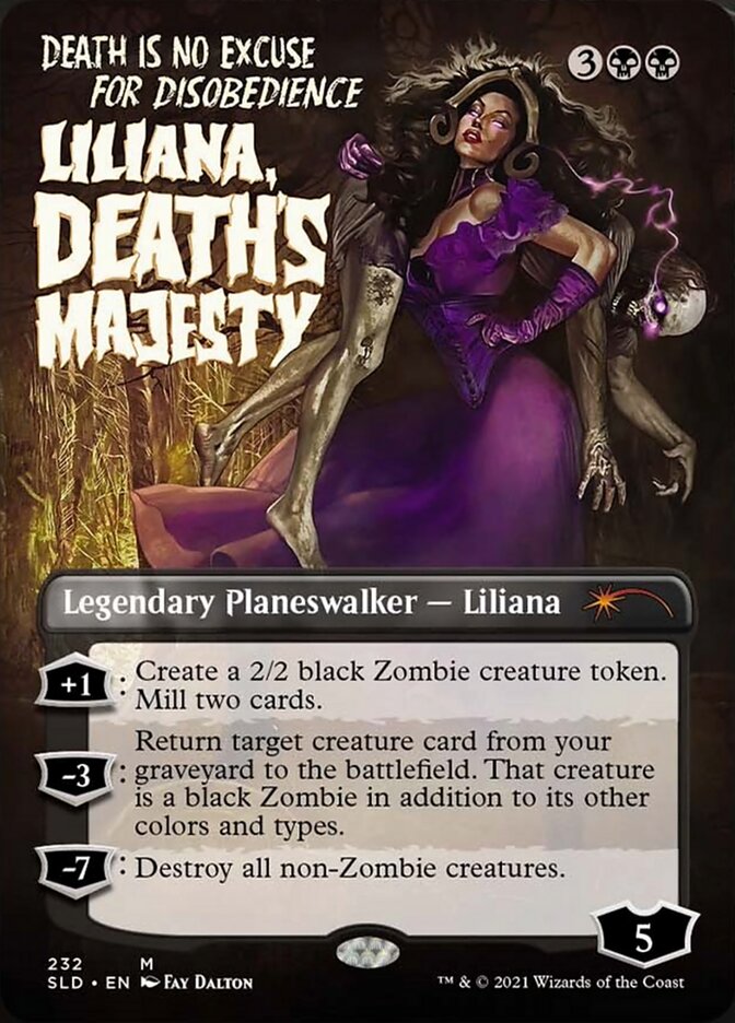 Liliana, Death's Majesty [Secret Lair Drop Series] | The Clever Kobold