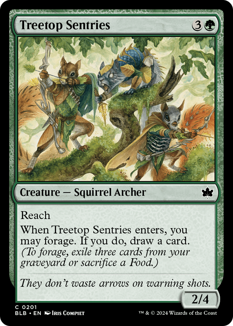 Treetop Sentries [Bloomburrow] | The Clever Kobold