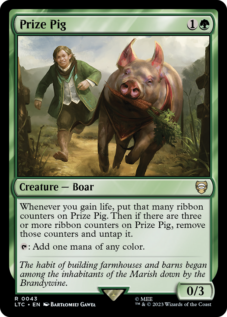 Prize Pig [The Lord of the Rings: Tales of Middle-Earth Commander] | The Clever Kobold