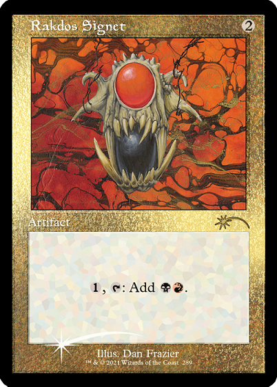 Rakdos Signet (Retro) (Foil Etched) [Secret Lair Drop Series] | The Clever Kobold