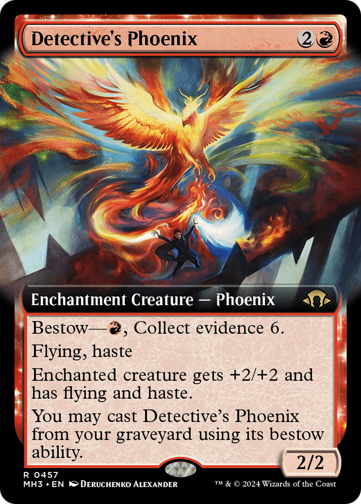 Detective's Phoenix (Extended Art) [Modern Horizons 3] | The Clever Kobold