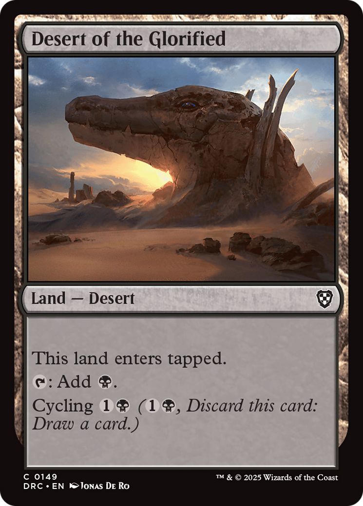 Desert of the Glorified [Aetherdrift Commander] | The Clever Kobold