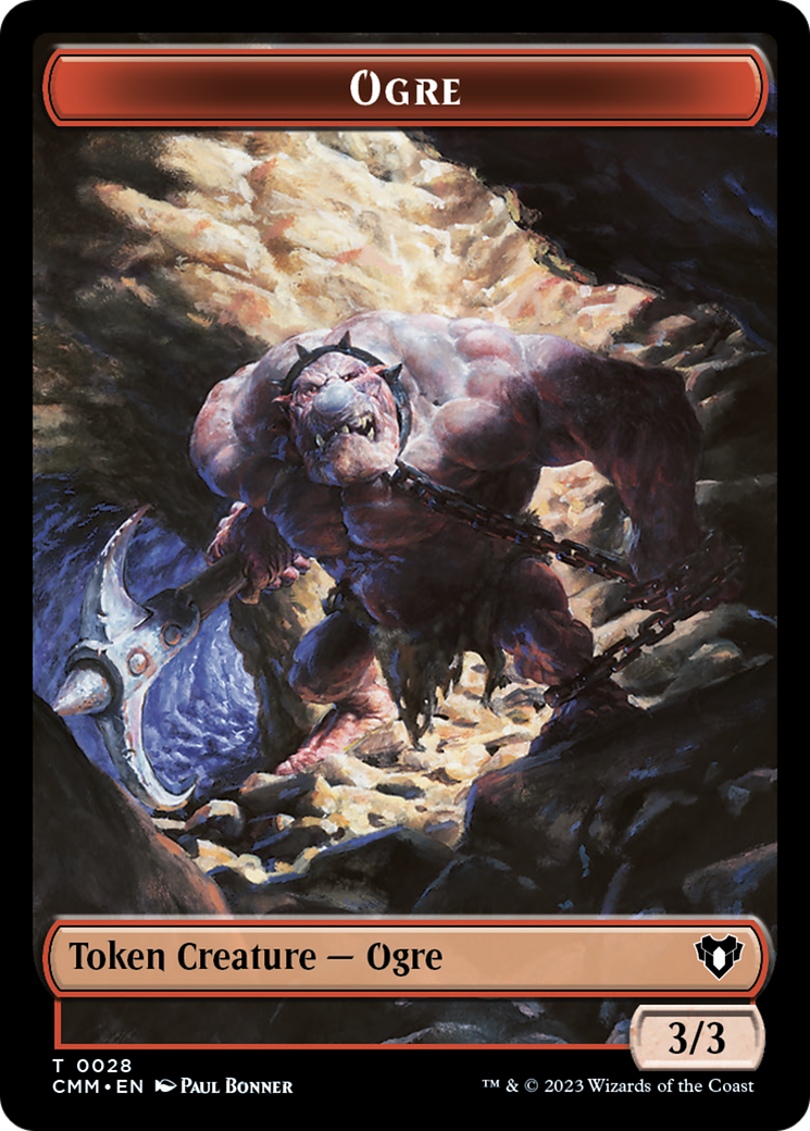 Ogre Token [Commander Masters Tokens] | The Clever Kobold