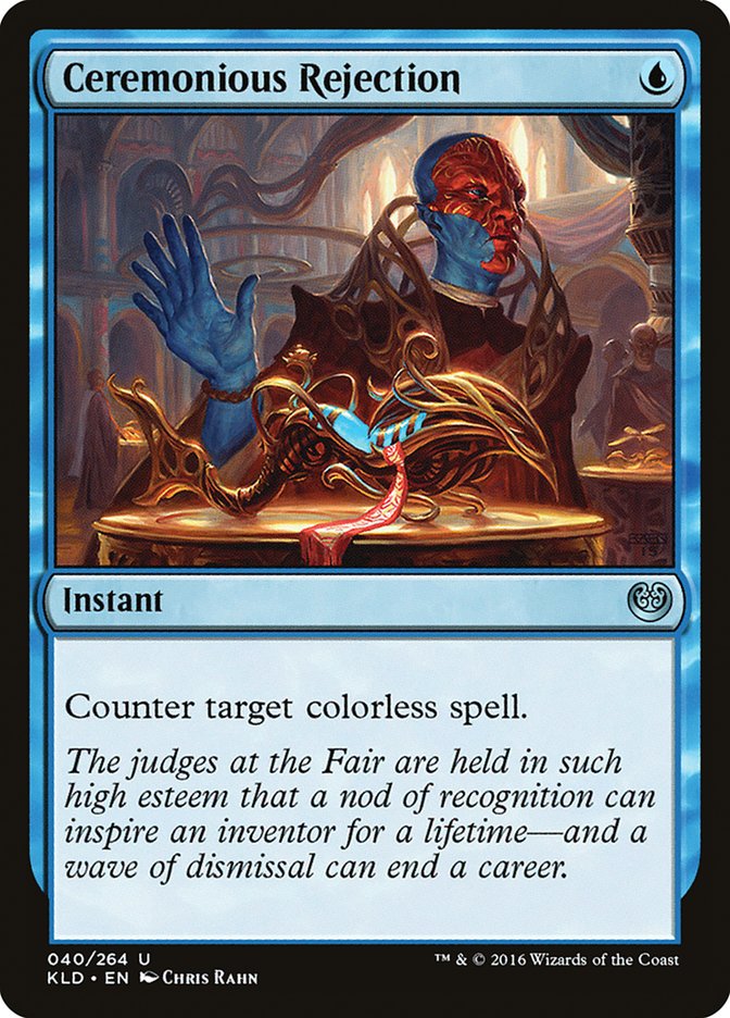 Ceremonious Rejection [Kaladesh] | The Clever Kobold