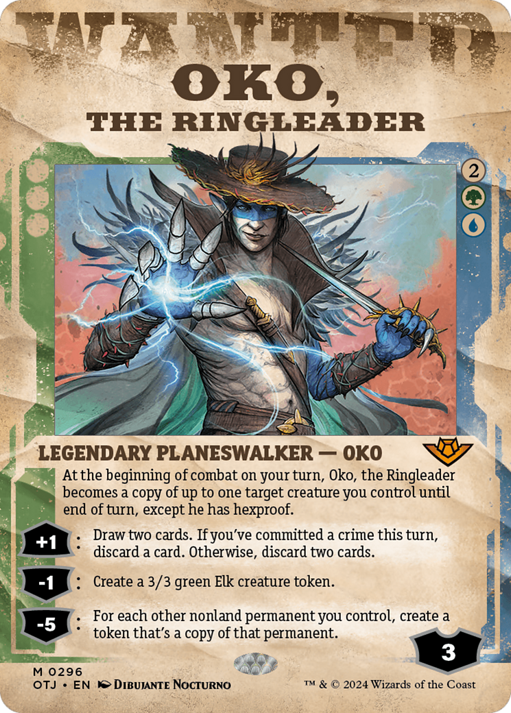 Oko, the Ringleader (Showcase) [Outlaws of Thunder Junction] | The Clever Kobold