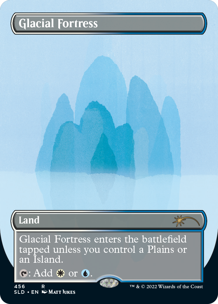 Glacial Fortress (Borderless) [Secret Lair Drop Series] | The Clever Kobold