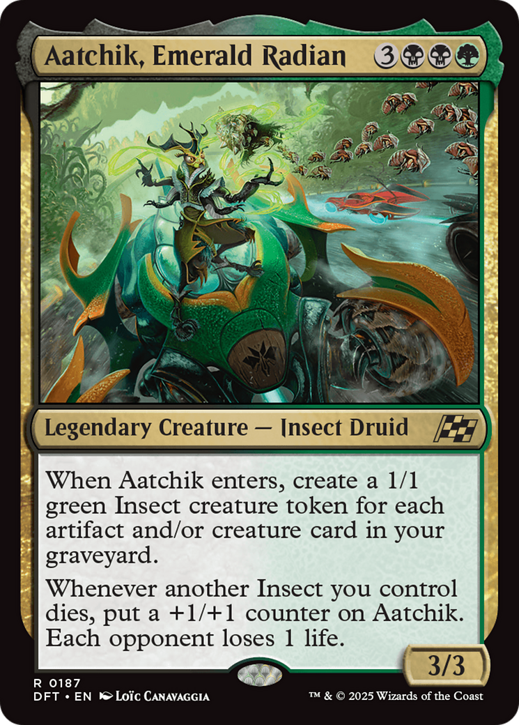 Aatchik, Emerald Radian [Aetherdrift] | The Clever Kobold