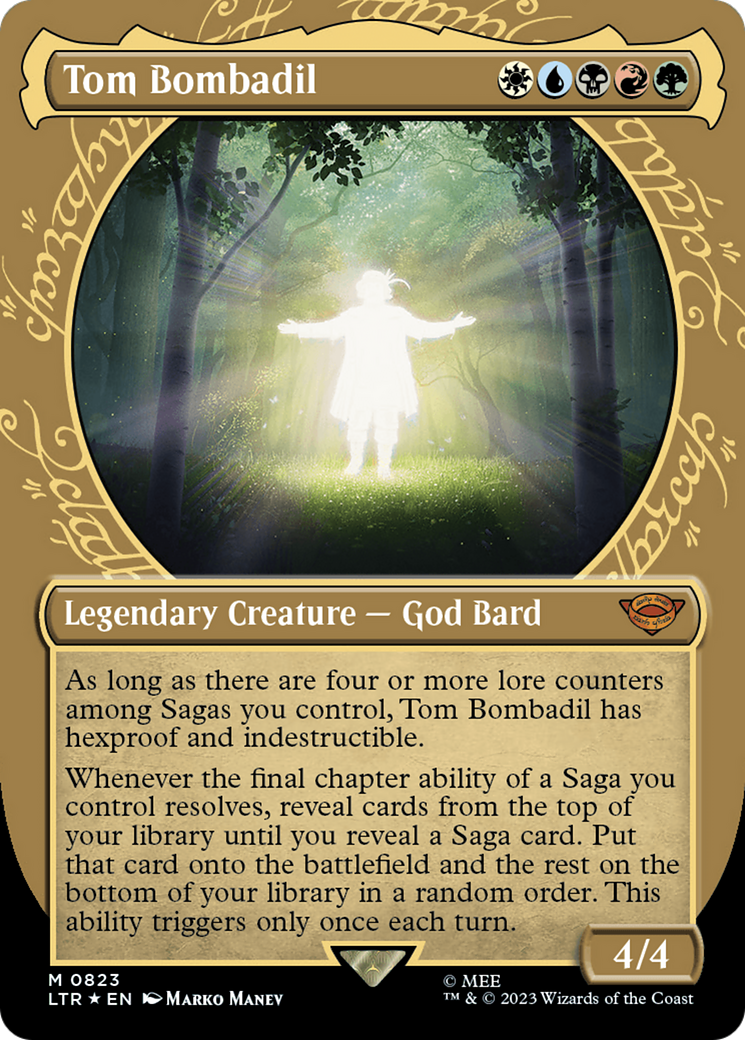 Tom Bombadil (Showcase) (Surge Foil) [The Lord of the Rings: Tales of Middle-Earth] | The Clever Kobold