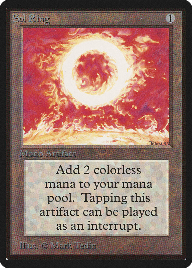 Sol Ring [Beta Edition] | The Clever Kobold