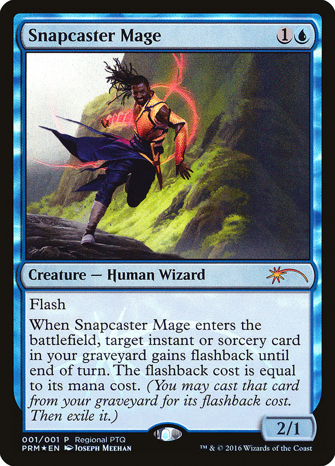 Snapcaster Mage (Regional PTQ) [Pro Tour Promos] | The Clever Kobold