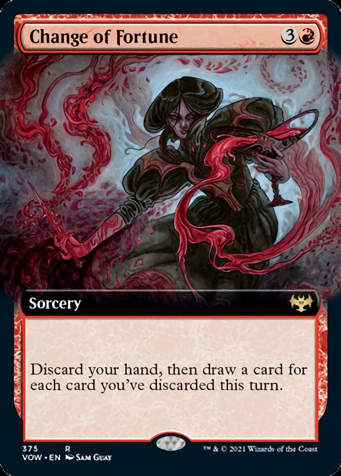 Change of Fortune (Extended Art) [Innistrad: Crimson Vow] | The Clever Kobold