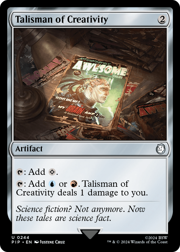 Talisman of Creativity [Fallout] | The Clever Kobold