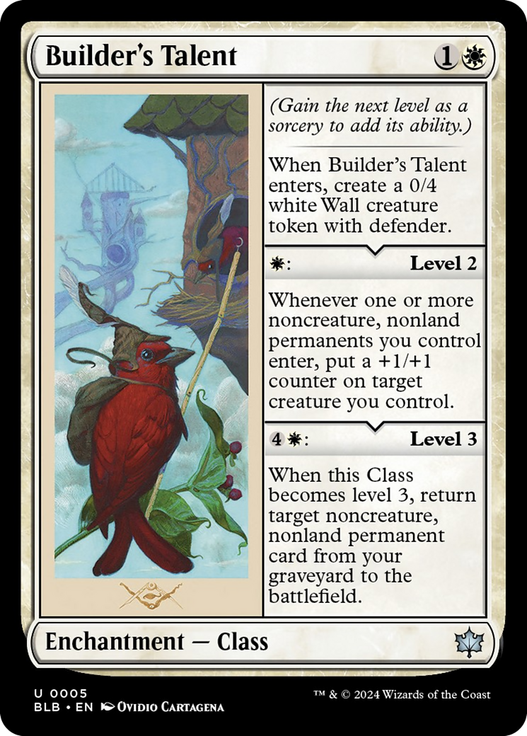 Builder's Talent [Bloomburrow] | The Clever Kobold