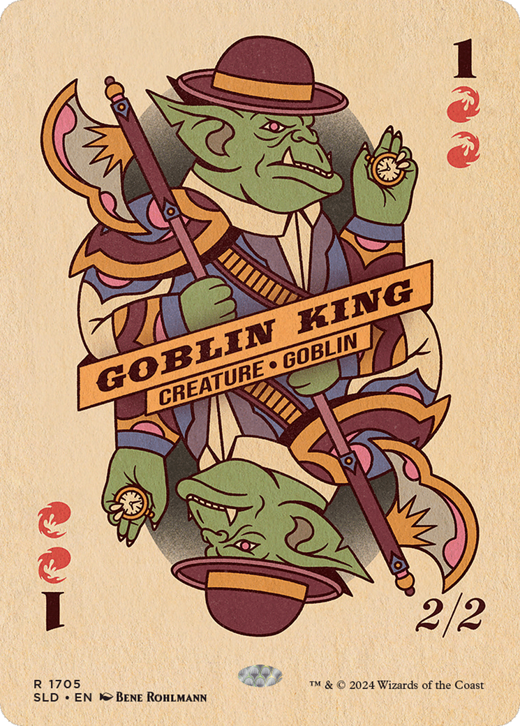 Goblin King (1705) [Secret Lair Drop Series] | The Clever Kobold