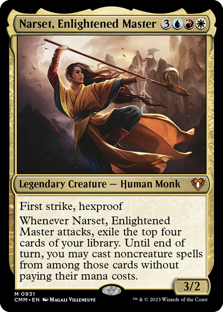 Narset, Enlightened Master [Commander Masters] | The Clever Kobold