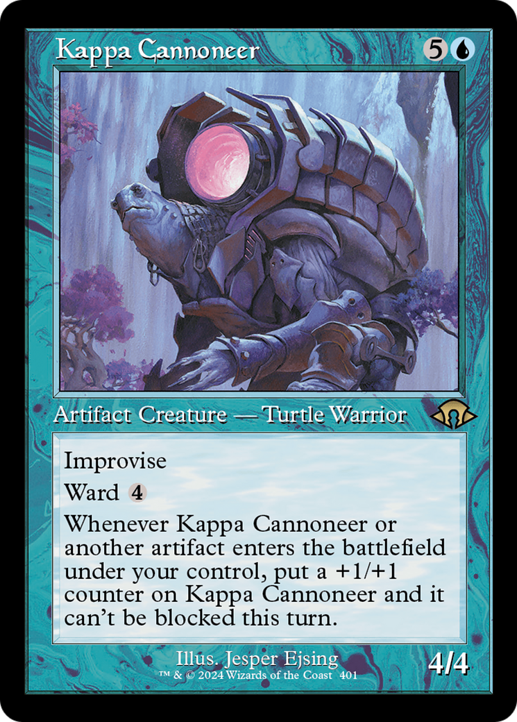 Kappa Cannoneer (Retro) [Modern Horizons 3] | The Clever Kobold