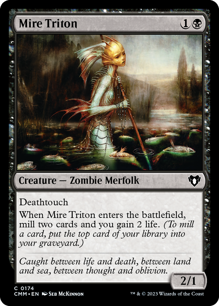 Mire Triton [Commander Masters] | The Clever Kobold