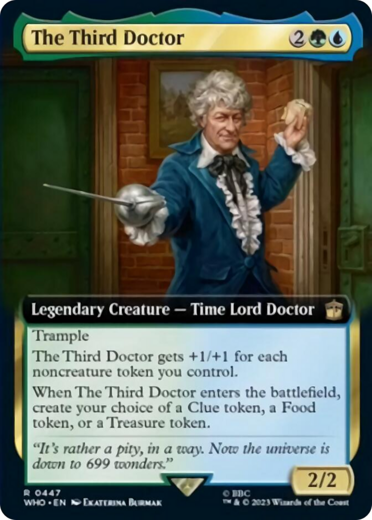 The Third Doctor (Extended Art) [Doctor Who] | The Clever Kobold