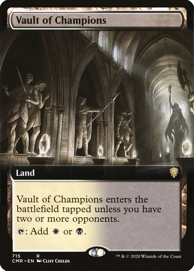 Vault of Champions (Extended Art) [Commander Legends] | The Clever Kobold