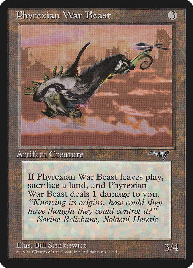 Phyrexian War Beast (Facing Right)