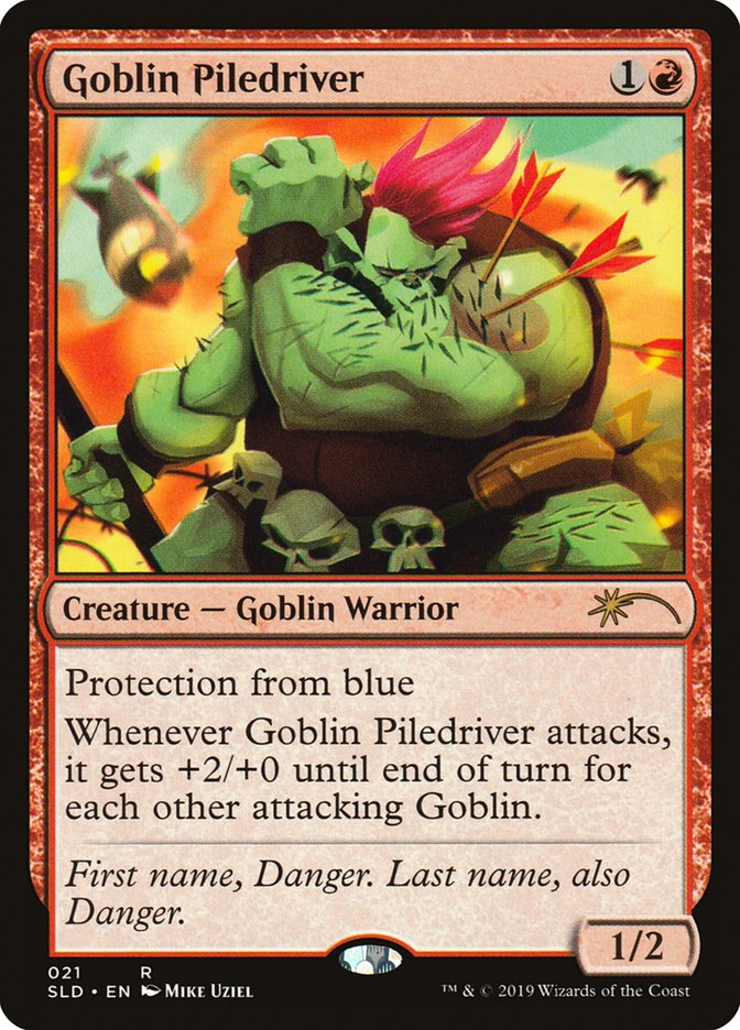 Goblin Piledriver [Secret Lair Drop Series] | The Clever Kobold