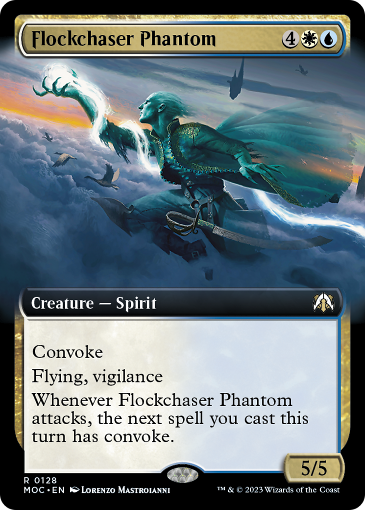 Flockchaser Phantom (Extended Art) [March of the Machine Commander] | The Clever Kobold