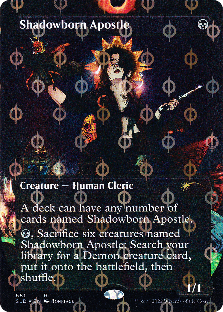 Shadowborn Apostle (681) (Step-and-Compleat Foil) [Secret Lair Drop Promos] | The Clever Kobold