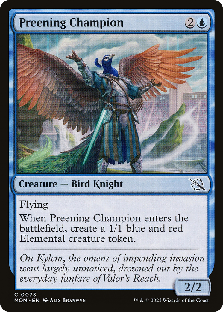 Preening Champion [March of the Machine] | The Clever Kobold