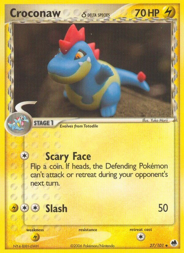 Croconaw (Delta Species) [DF - 27/101]