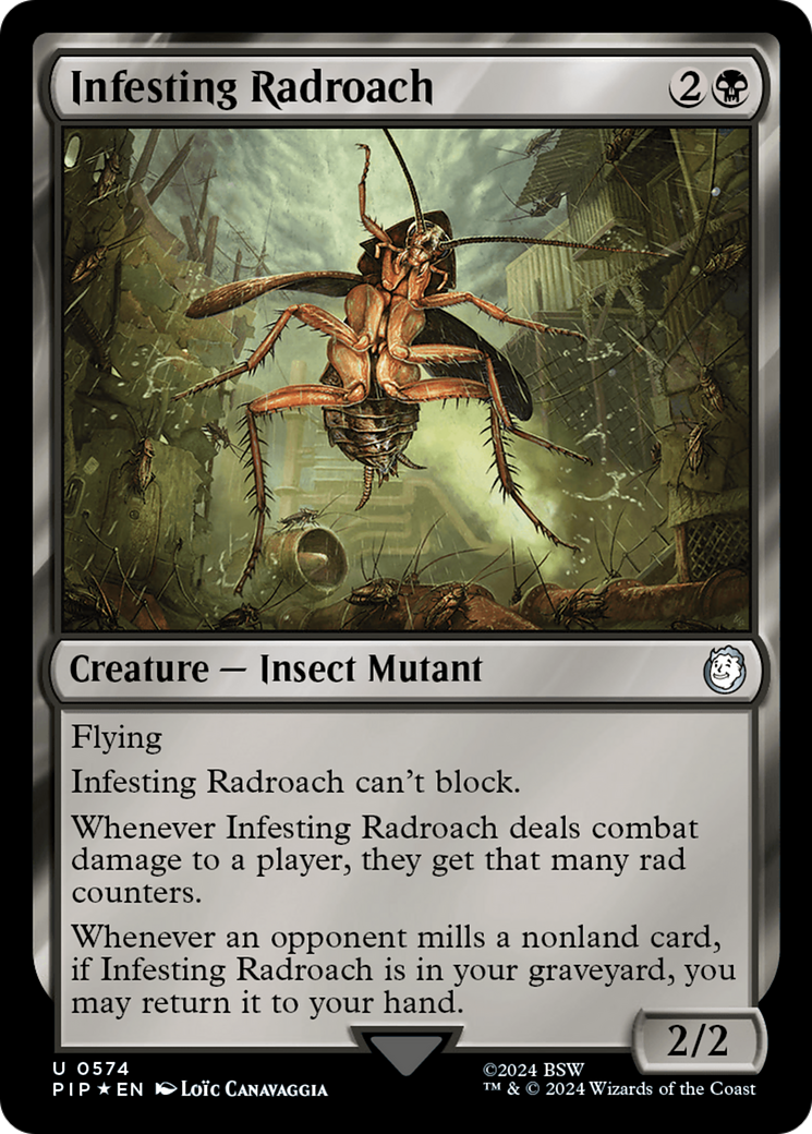 Infesting Radroach (Surge Foil) [Fallout] | The Clever Kobold