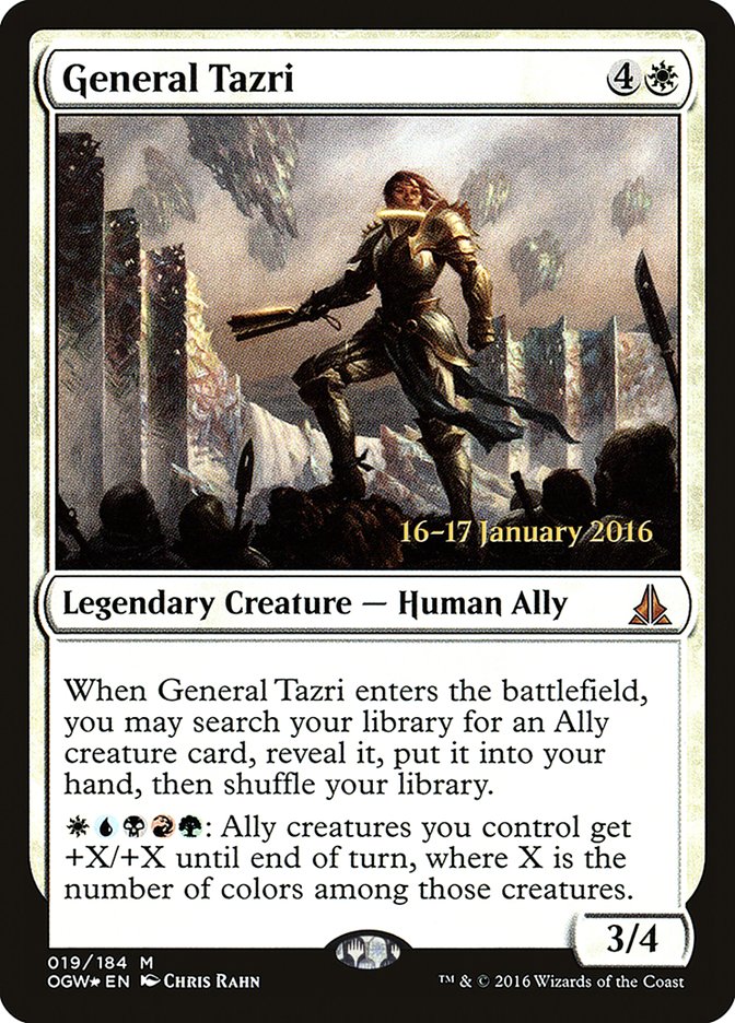 General Tazri [Oath of the Gatewatch Prerelease Promos] | The Clever Kobold