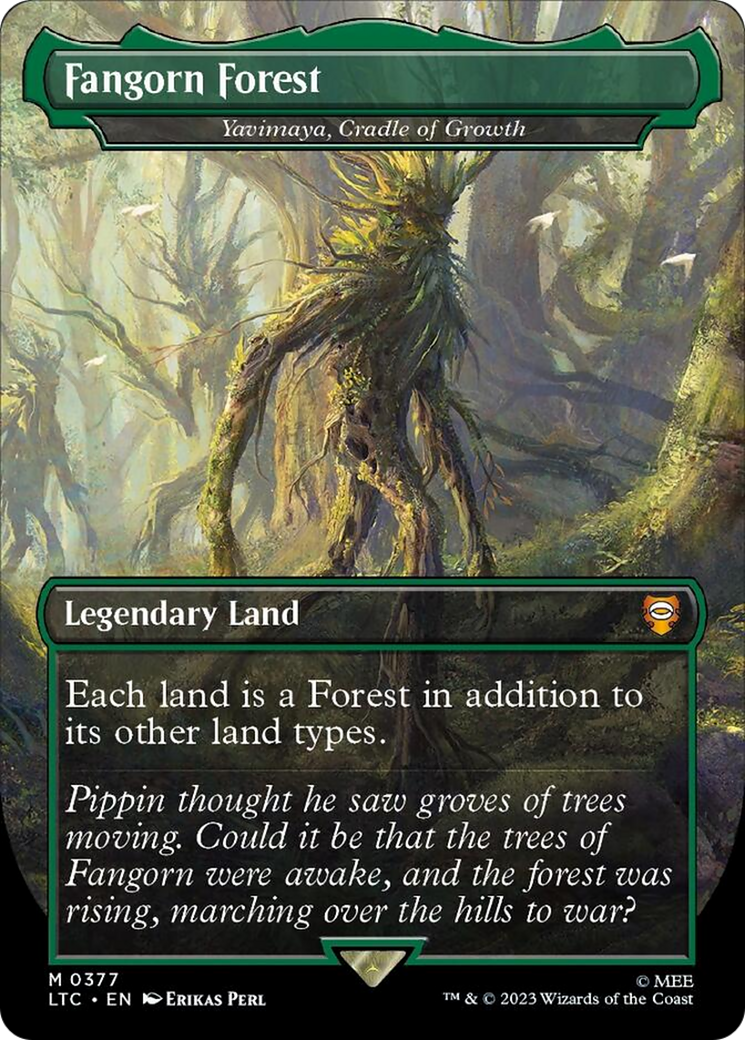 Fangorn Forest - Yavimaya, Cradle of Growth [The Lord of the Rings: Tales of Middle-Earth Commander] | The Clever Kobold