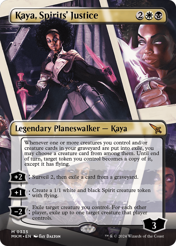 Kaya, Spirits' Justice (Borderless) [Murders at Karlov Manor] | The Clever Kobold